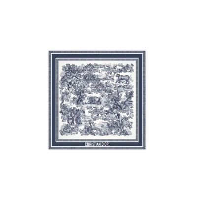 DIOR TOILE DE JOUY SAUVAGE 90 SQUARE SCARF 15JOU090I602_C545